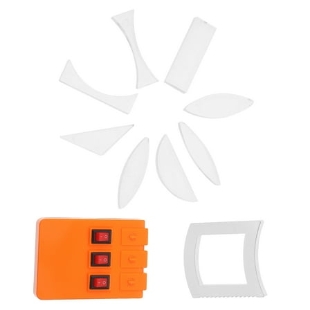 Tineasur 1Set Physics Lens Experiment Kit with Optical Components for Practical Experiment Use