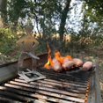 thumbnail image 2 of 4 Pcs Accessoires de Barbecue Amusants Support de Saucisse de Hot-Dog Portable Support de Barbecue en Acier Inoxydable Rôti, 2 of 5