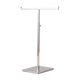 thumbnail image 4 of Soporte de exhibición Yuyangstore para carteras colgar bolsos torre de joyería mostrador hogar Plata Altura ajustable, 4 of 8