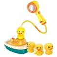 thumbnail image 1 of Jouet de Douche Navire Pirate Canard Jaune Électrique Jouet de Bain pour Bébé, 1 of 5
