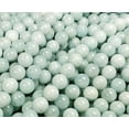 thumbnail image 4 of 8mm 15.5" High Quality Aquamarine Smooth Round Beads Genuine Gemstone Natural Jewelry Making, 4 of 5