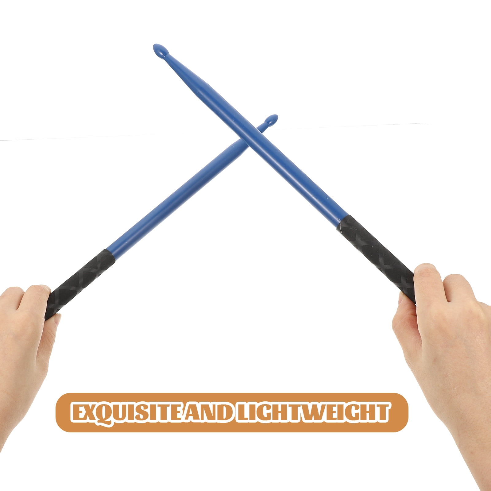 WORGEOUS 10 Pairs  Drumsticks Non-Slip Drum Sticks Standard 5A Drum Sticks for Kids Students Adults