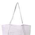 thumbnail image 2 of Bolsa de playa Malla Tote Salvador Reutilizable Versátil Blanco, 2 of 7