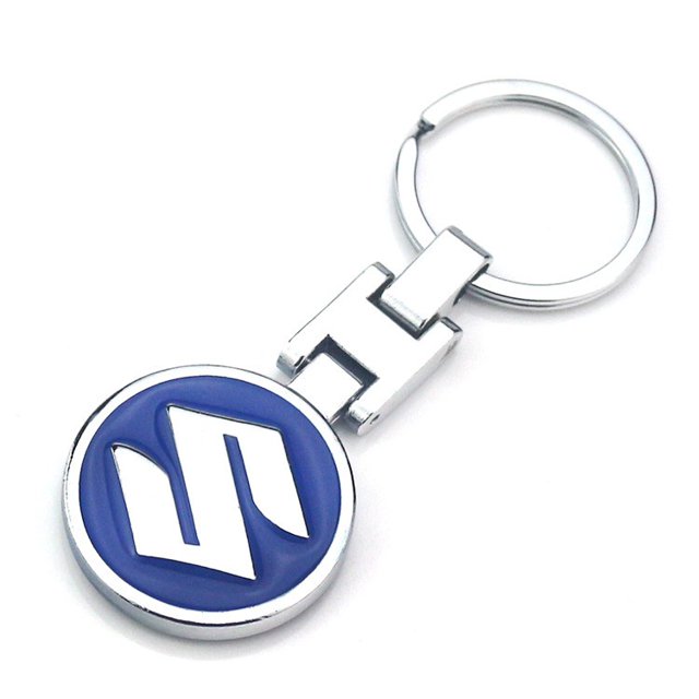 Llavero De Metal De Acero Inoxidable Para Coche 3D huangjie unisex
