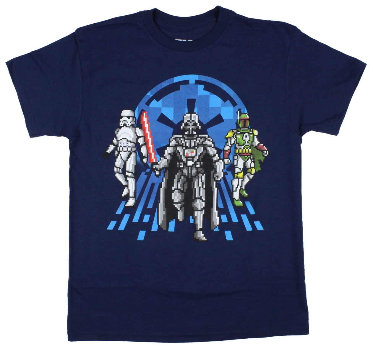 Star Wars StormTrooper and Darth Vader JEDI Selfie Paris printed t-shirt 9773