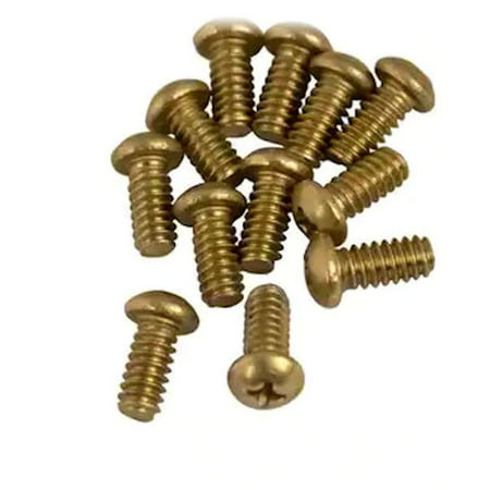 

Lincoln Products 1/2 x 10/28 in. Brass Bibb Screws Case of 144