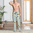 thumbnail image 2 of Honiee Bees for men - a sleek fusion of Straight Pajama Pants, versatile Lounge Pants, and cozy Sleepwear, all rolled into one-Small, 2 of 6