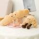 thumbnail image 5 of Muñeco de peluche con forma de pan y colgante, creativo y bonito, con forma de almohada, 5 of 6