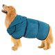 thumbnail image 1 of Avont Albornoz para Perros - Toalla de Secado para Mascotas súper absorbente Albornoces de baño después del baño Ducha Nadar Paseo húmedo para Cachorros -Azul (M), 1 of 1