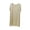 Khaki, variant on Womens Short Sleeve Tunic V Neck Solid Color Loose Fit Blouse Home Sleep Casual Lightweight Daily Indoor Relax Everyday Casual Outdoor Wear