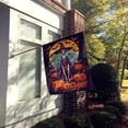 thumbnail image 2 of Italian Greyhound Witchy Halloween House Flag, 2 of 7