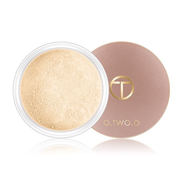 O.TWO.O Miel F-terminación P-owder Control de aceite Maquillaje en polvo Impermeable Natural O.TWO.O polvo