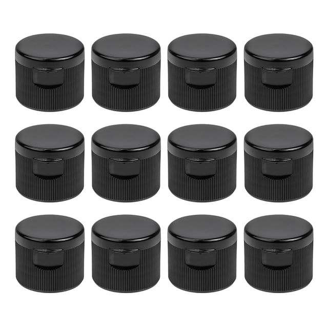 40 tapas de plástico para botellas de agua deportivas, tapas de repuesto compatibles con botellas de 28 mm.