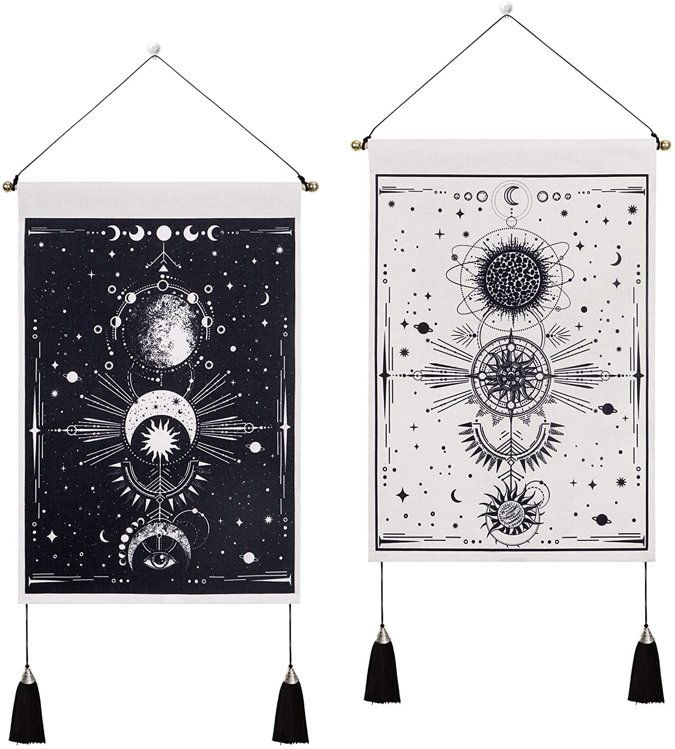 80 x 60in Neasyth Wall Hanging Tarot Tapestry Meditation Divination Ethnic Tapestries Art Rugs Polyester for Home Decor The Star