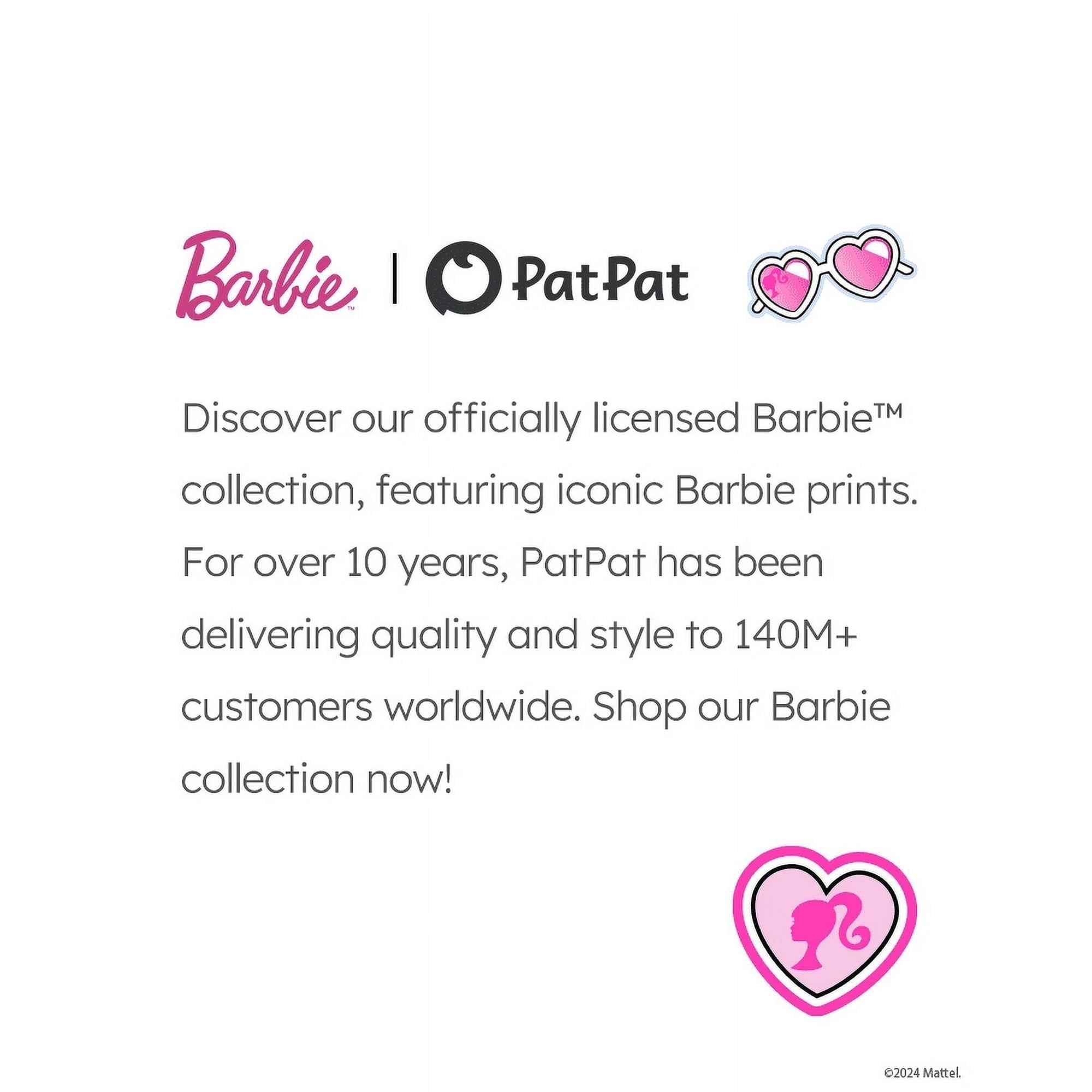 Barbie Womens Loungewear Drawstring Waist Graphic T-Shirt and Shorts Set Pink Comfortable Womens Summer Outfits Sizes S-XL