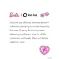 thumbnail image 6 of Barbie Girls Swimsuit Rash Guard Short Sleeve Raglan Graphic Top Matching Swim Shorts 2 Piece Swim Set Sizes 6-7Y, 6 of 13