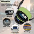 thumbnail image 5 of Xixirimido Green Capybara Sunflower Pattern Small Crossbody Purses Bags for Women Men Travel, Chest Sling Bag Women Casual Cross Body Bag Sling Backpack, 5 of 7
