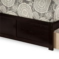 thumbnail image 3 of Leo & Lacey Lit Plateforme Grand avec Rangement, Couleur Espresso, 3 of 5