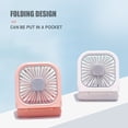 thumbnail image 6 of Dopebox 3 Speed AC Portable, Cooling Fan Portable, Personal Desk Fan, Portable Mini Fan Rechargeable Usb, for Bedroom Office Outdoor Desktop (Light blue), 6 of 11