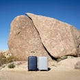 thumbnail image 2 of DELSEY PARIS Dune 25" Medium Checked Hardside Expandable Spinner Luggage, Lunar Rock, 2 of 9
