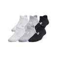 thumbnail image 1 of Pack de 6 calcetines Under Armour unisex para niños y jóvenes esenciales, color negro, 1 of 4