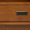 thumbnail image 4 of Allora Solid Rubberwood Teak Brown Bookcase Rectangular 63.98" Unassembled, 4 of 5
