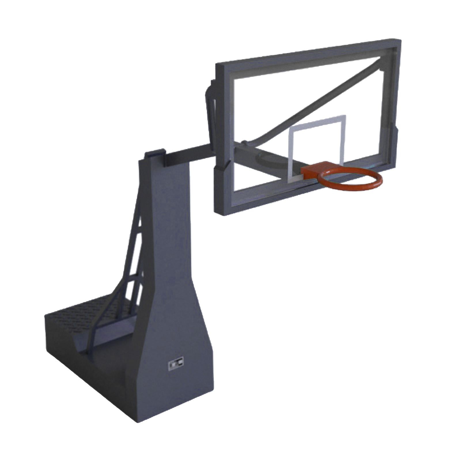 Basketball Hoop Model for Action Figure Accessory Collection Boys Gift Gray