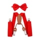 thumbnail image 4 of Conjunto de tirantes para niños, pajarita, tirantes para esmoquin, ropa roja, accesorios, pantalones, tirantes para niños y niñas, traje de baile, Hugo pajarita con tirantes para niños, 4 of 9