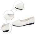 thumbnail image 6 of Women Casual Shoes Knitted Trainers Ballet Shoes Flat Footwear Non Slip Breathable Style For Women Everyday Casual Wear ,Us Size:8.5, 6 of 9