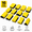 Yellow, variant on Hand Sanding Block Set 16 Pcs Contoured Profile Sanding Pads Hook and Loop Foam Sanding Blocks for Wood Crafts, Red