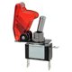 thumbnail image 1 of Interruptor de palanca QUANZHOUTIANDI 12 V 20 A Racing cubierta roja luz LED SPST basculante encendido/apagado, 1 of 5