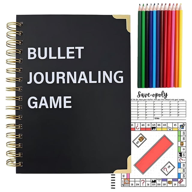 Cuaderno Juego Diario JOURNAL GAME (Un Con Un Bolígrafo)