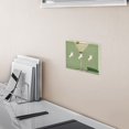 thumbnail image 5 of Yayeee Toggle Light Switch Wall Plate 2-Gang 4.56"x4.48" Decorative Outlet Cover, Light Green Martini, 5 of 7