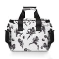 thumbnail image 7 of FORMRS Insulated Cooler Bag 24 Cans Capacity Soft Leakproof Lunch Box with Side Pockets, Football Player Pattern, 7 of 7
