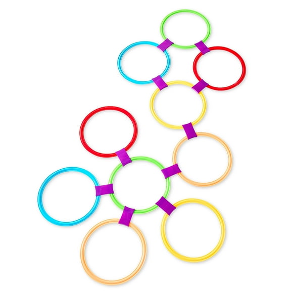 Play Day Hopscotch Rings, 20 Pieces