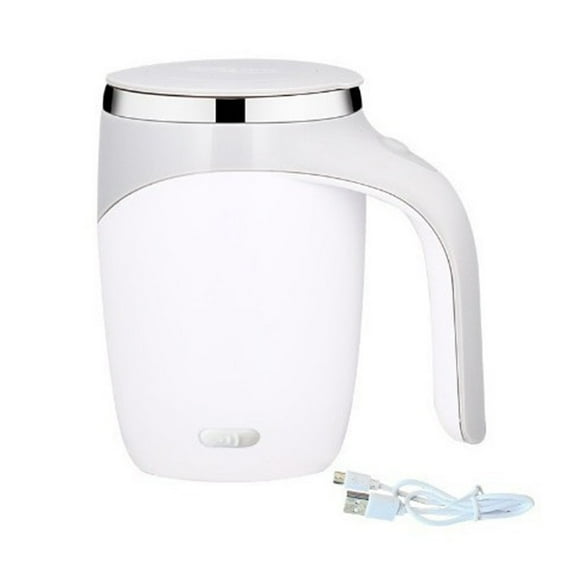Li Xianchai Automatic Rotating Stirring Coffee Cup 304 Stainless Steel USB Rechargeable Magnetic Stirring Cup Home Office Milk Stirring Cup