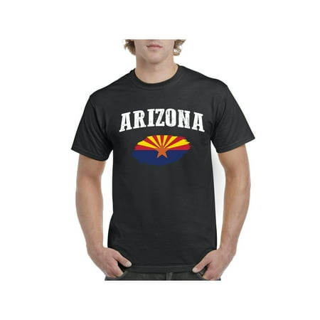 Arizona State Flag Men Shirts T-Shirt Tee