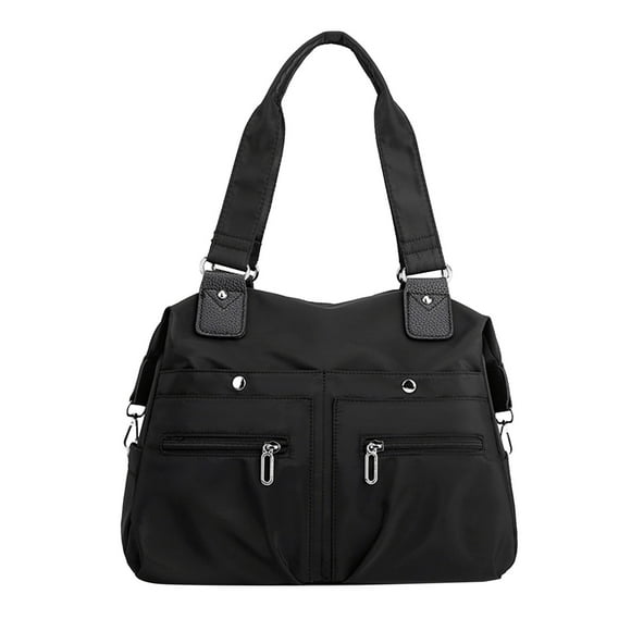 Bolsos De Nylon Para Mujer, Bolsa De Viaje De Nylon Impermeable, Bolsos Ligeros, Bolsa De Transporte Para Hombres Y Mujeres, Bolso De Hombro De Nylon Con Múltiples Bolsillos.