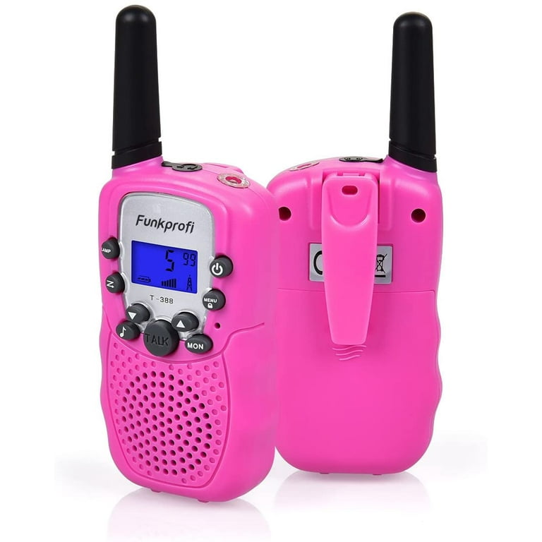 2pcs Kids Birthday Gift Child Toys For Boys Girls T388 FRS PMR Walkie  Talkie Walkie Children's Two Way Radio Christmas Gifts