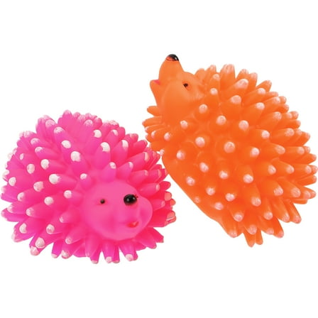 2 Pcs Dog Toy Squeak Pet Hedgehog Mental Stimulation Toys Squeaky