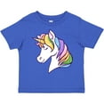 thumbnail image 3 of Inktastic Cute Rainbow Unicorn Boys or Girls Toddler T-Shirt, 3 of 5
