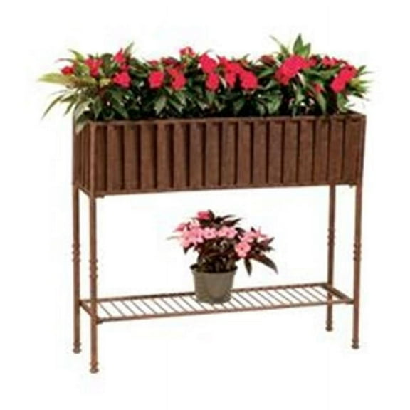 35 in. Solera Plant Stand with Tin Liner