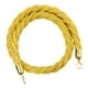 thumbnail image 1 of loveelectronic88 Cuerda para soportes de barrera 150cm, 200cm, 300cm | Soporte de barrera de cuerda 1.5m amarillo Cola Cuerda torcida de la barrera, 1 of 6