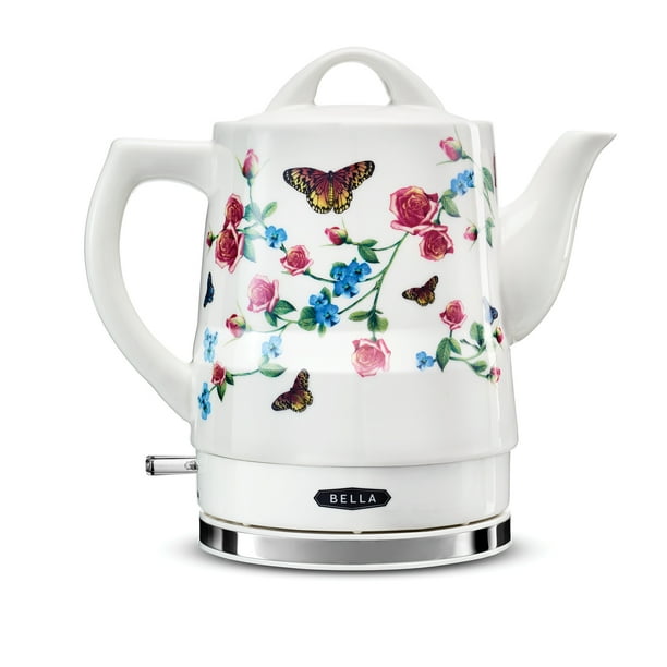 Bella 1.5L Ceramic Electric Kettle, Butterfly Pattern 14747 Walmart