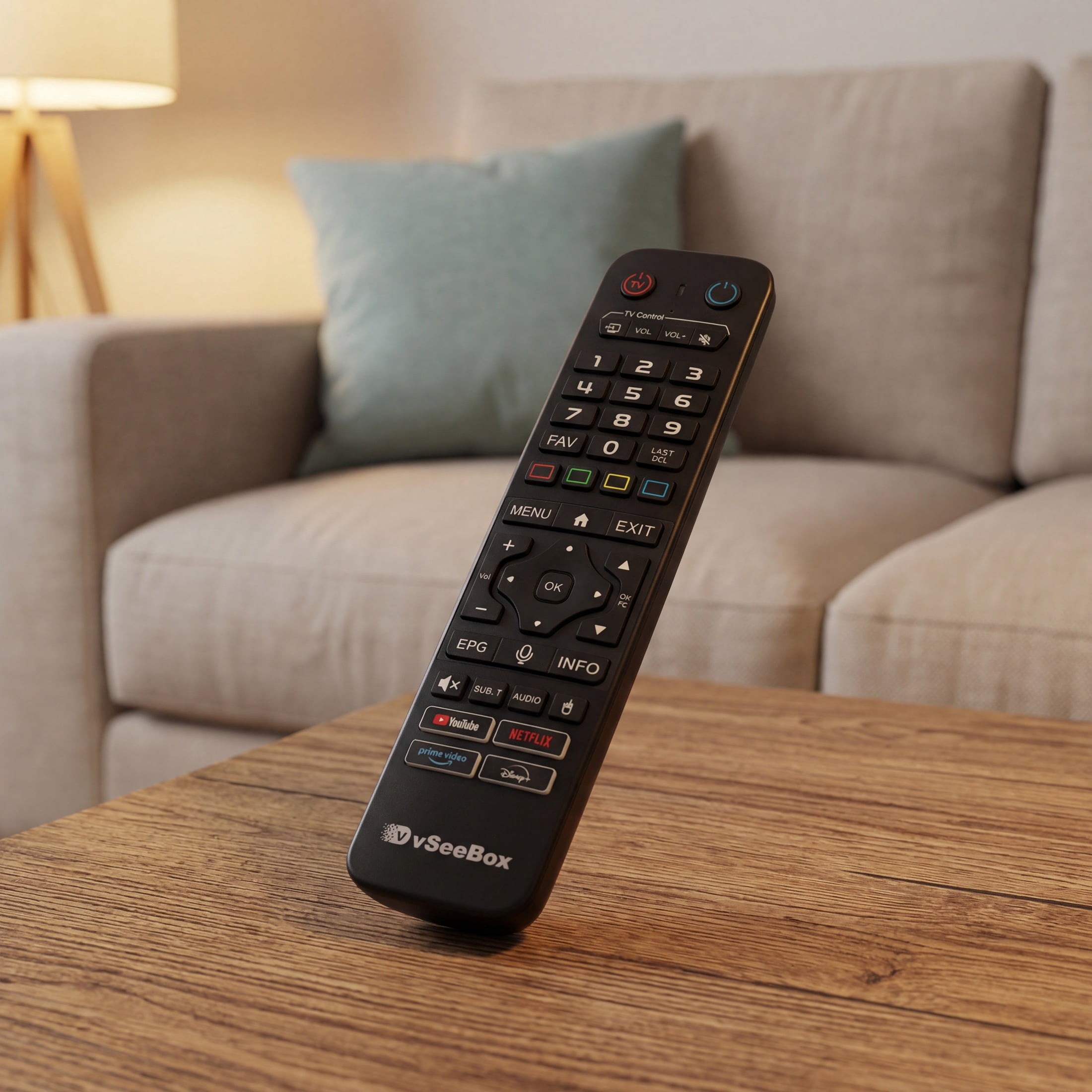 V6 Max Replacement Remote Control, Bluetooth Voice Remote with Backlit
