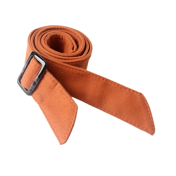 Cinturón Ancho De Lana Para Mujer, Para Abrigo, Chaqueta, Suéter, Color Marrón