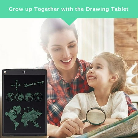 12 Inch LCD Update Multi function Writing Tablet 3 in 1 Mouse Pad Ruler Drawing Tablet Handwriting Pads