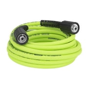 Flexzilla Pressure Washer Hose, 1/4 in. x 25 ft., 3600 PSI, M22 Fittings, ZillaGreen