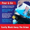 thumbnail image 2 of ABRO Windshield Washer Fluid Ready to Use Formula - 1 Gallon, Pre-Mixed, Streak-Free Cleanliness, 2-In-1 Removes Bugs & Tar, 2 of 4