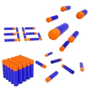 BOROLA 36PCS 9.5CM Hollow Warhead Soft Sponge Foam Filled Dart Bullet Compatible For Nerf Mega Series Blaster(Blue)